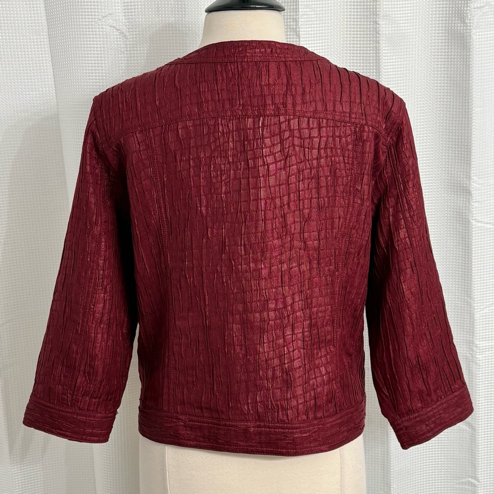 Ruby Rd. Women's Crinkle-Textured Button-Front Bl… - image 8